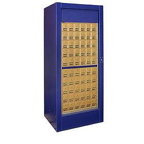 Commercial 3150 Rotary Mail Center with Brass Style