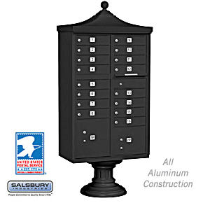 Commercial 3316R Regency Decorative CBU - 16 ''A'' Size Doors - Type III