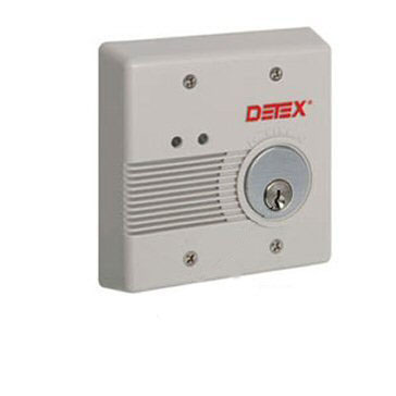 Detex EAX-2500F Flush Mounted "Compact" AC Powered Door Alarm