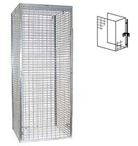 Locker 8134-S Single Tier Starter 36 Inches Wide 48 Inches Deep Storage Lockers