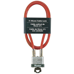 Master Lock 119D Keyed Cable Lock