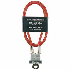 Master Lock 119D Keyed Cable Lock