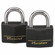 Master Lock 141T 2-pack KA Covered Brass Padlock