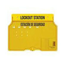 Master Lock 1482BES Plastic 4 Lock Padlock Station