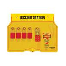 Master Lock 1482Bp1106 Aluminum 4 Lock Padlock Station