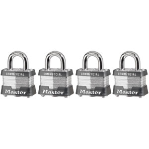 Master Lock 3NQCOM Laminated Steel Padlock