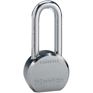 Master Lock 6230NDLH Solid Steel Long Shackle Padlock