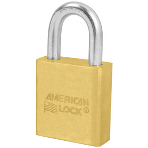 Master Lock A20D Solid Brass Padlock