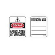 Master Lock S140LNL Flemish Padlock Labels