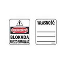 Master Lock S140LP Polish Padlock Labels