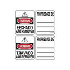 Master Lock S140LPT Portuguese Padlock Labels