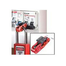 Master Lock S2390 Miniature Circuit Breaker Lockout (Black Tab) - Standard Toggles