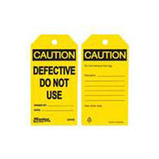 Master Lock S4049 Safety Tag Defective Do Not Use