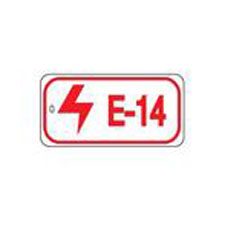 Master Lock S4500E14 Electrical Lockout Isolation ID Tag