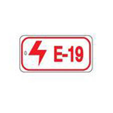 Master Lock S4500E19 Electrical Lockout Isolation ID Tag