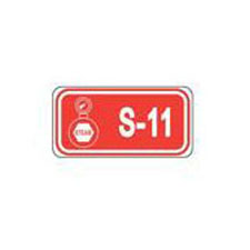 Master Lock S4500S11 Steam Lockout Isolation ID Tag