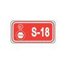 Master Lock S4500S18 Steam Lockout Isolation ID Tag
