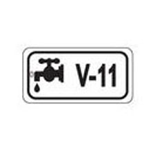 Master Lock S4500V11 Valve Lockout Isolation ID Tag