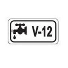 Master Lock S4500V12 Valve Lockout Isolation ID Tag