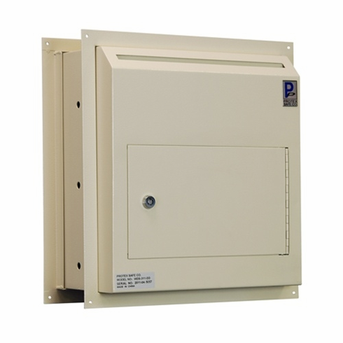 Protex WDS-311-DD Through-The-Wall Locking Drop Box