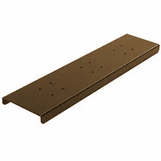Residential 2 Wide Spreader for Designer Roadside Mailbox with Durable Powder Coated Finish