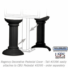 Residential 3396 1 Regency Pedestal Cover - Tall