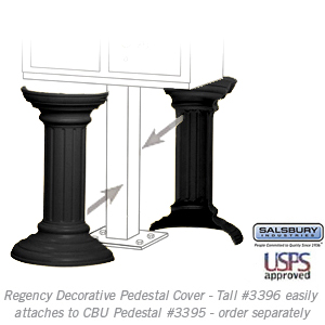 Residential 3396 1 Regency Pedestal Cover - Tall