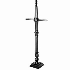 Residential Classic Mailbox Post-2 Sided with Durable Powder Coated Finish