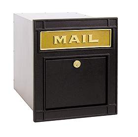 Residential Column Mailbox Locking with Durable Powder Coated Finish