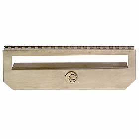 Residential Security Kit Option for Antique Brass Mailbox Vertical Style with (2) Keys