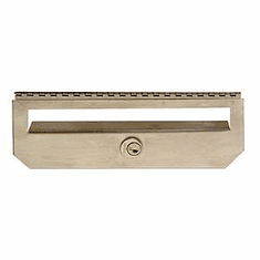 Residential Security Kit Option for Stainless Steel Mailbox Vertical Style with (2) Keys