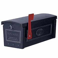 Residential Townhouse Mailbox Post Style with Durable Powder Coated Finish