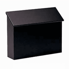 Residential Traditional Mailbox Standard Horizontal Style with Durable Powder Coated Finish