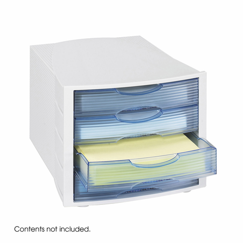 Safco 4-Drawer Organizer-4 Qty