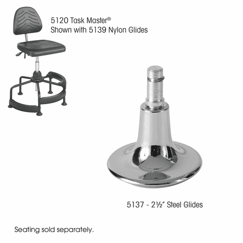 Safco 5137 Taskmaster Steel Glides