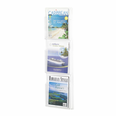 Safco 5613CL Reveal 3 Magazine Display Safco 5613CL Reveal 3 Magazine Display