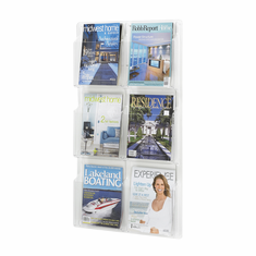 Safco 5617CL Reveal 6 Magazine Display Safco 5617CL Reveal 6 Magazine Display