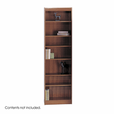 Safco 7-Shelf Veneer Baby Bookcase 24Watt Safco 7-Shelf Veneer Baby Bookcase 24Watt