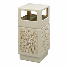 Safco Canmeleon Aggregate Panel-Side Open-38 Gallon Safco Canmeleon Aggregate Panel-Side Open-38 Gallon
