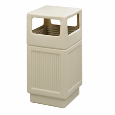 Safco Canmeleon Recessed Panel-Side Open-38 Gallon Safco Canmeleon Recessed Panel-Side Open-38 Gallon