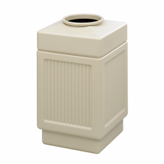 Safco Canmeleon Recessed Panel-Top Open-38 Gallon Safco Canmeleon Recessed Panel-Top Open-38 Gallon