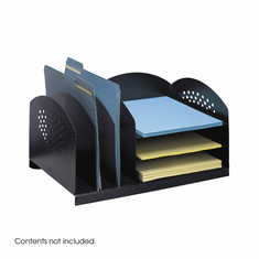 Safco Combination Rack 3 Upright and 3 Horizontal Safco Combination Rack 3 Upright and 3 Horizontal