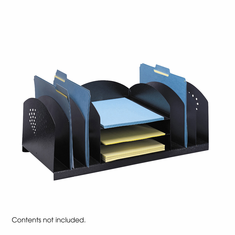 Safco Combination Rack 6 Upright and 3 Horizontal Safco Combination Rack 6 Upright and 3 Horizontal