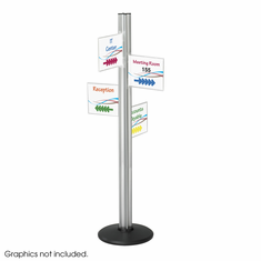 Safco Customizable Multi Direction Sign