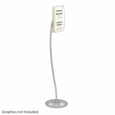 Safco Customizable Rectangular Sign
