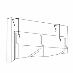 Safco Display Wire Hanger Safco Display Wire Hanger