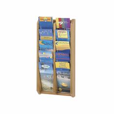 Safco Expose 10 Staggered Pamphlet Display Safco Expose 10 Staggered Pamphlet Display