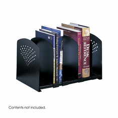 Safco Five Section Adjustable Bookrack Safco Five Section Adjustable Bookrack