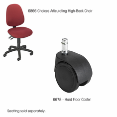 Safco Hard Casters
