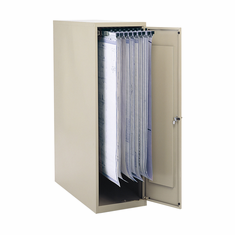 Safco Large Vertical Storage Cabinet for Hanging Clamps Safco Large Vertical Storage Cabinet for Hanging Clamps